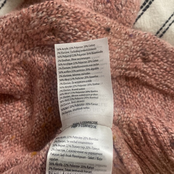 Cotton On Kids Pink Cardigan 1-2 Toddler - Picture 7 of 7